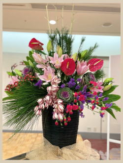 ホテル会場装花の写真