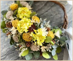 お誕生部プレゼント用のハーフリースの写真