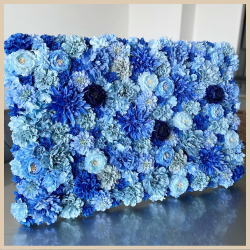 フラワーパネルブルーの写真
