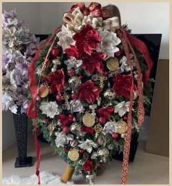 特大クリスマス壁掛けの写真2