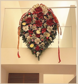 特大クリスマス壁掛けの写真1