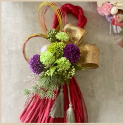 しめ飾りの写真