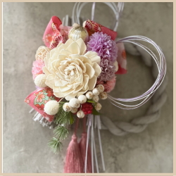 しめ飾りの写真