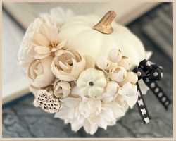 ハロウィンアレンジの写真