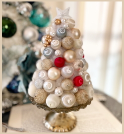 クリスマスツリーアレンジの写真