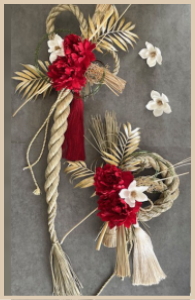 〜迎春〜しめ飾りの写真