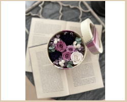 体験レッスンプリザーブドフラワー写真01